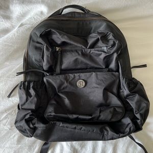 Lululemon black backpack